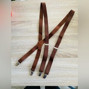 ✨Men’s Brown Adjustable Suspenders✨